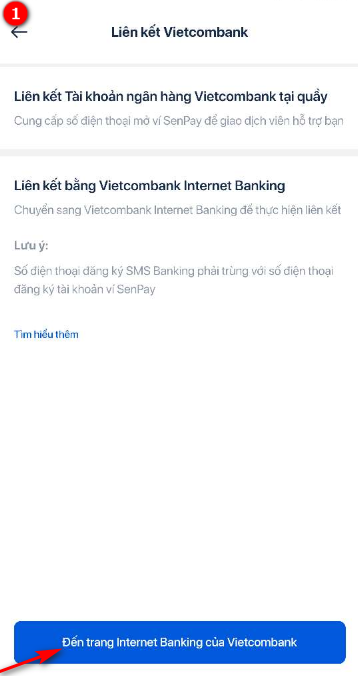 Hướng Dẫn Liên Kết Ví SenPay Với Tài Khoản Ngân Hàng Vietcombank – Hỗ ...